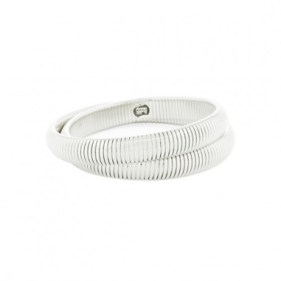 UNOAERRE Bracciale argentato Tubogas