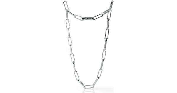 UNOAERRE Collana in bronzo argentato