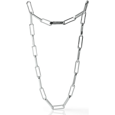 UNOAERRE Collana in bronzo argentato
