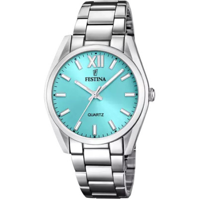 FESTINA COLLEZIONE ALLEGRIA, CINTURINO IN ACCIAIO BLU, DONNA.