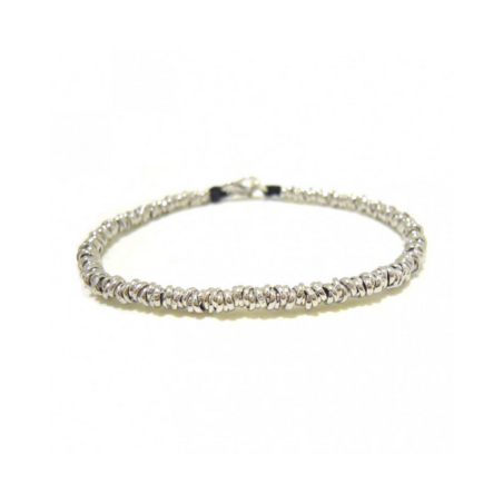 SPADARELLA Bracciale Argento 925 Anellini