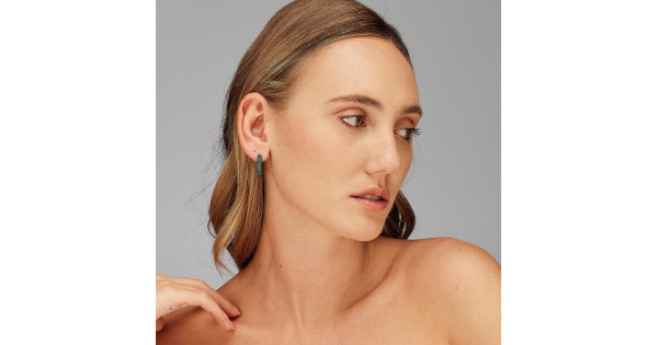 BROSWAY ORECCHINO FANCY LIFE GREEN