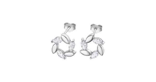 LOTUS ORECCHINI SILVER PURE ESSENTIAL