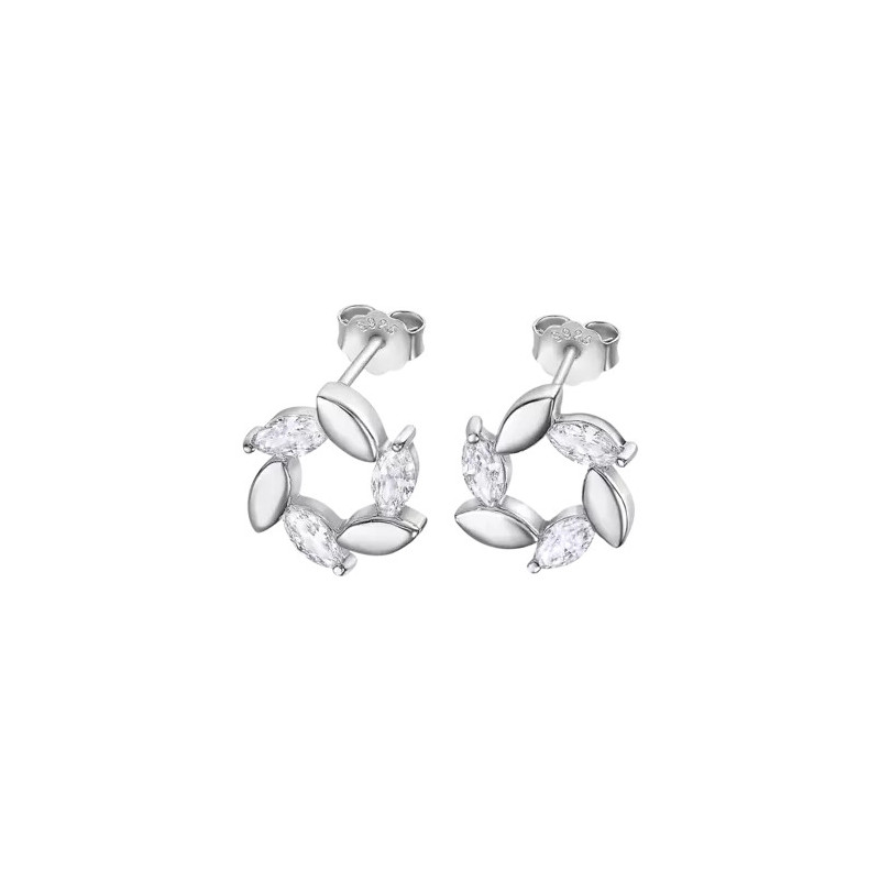 LOTUS ORECCHINI SILVER PURE ESSENTIAL