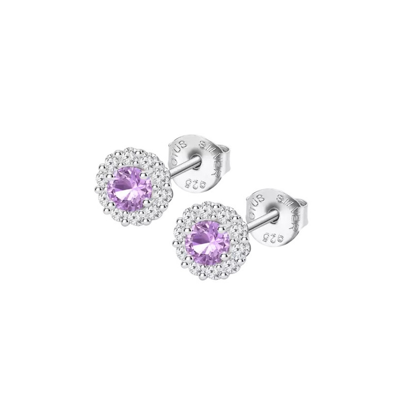 LOTUS ORECCHINI SILVER PURE ESSENTIAL