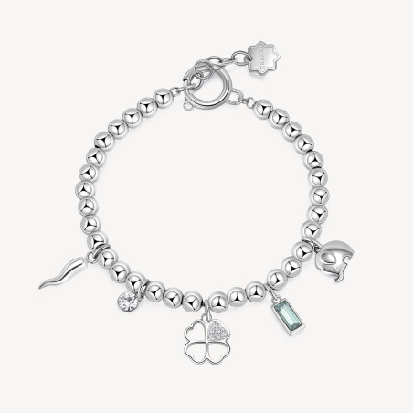 BROSWAY BRACCIALE CHAKRA QUADRIFOGLIO