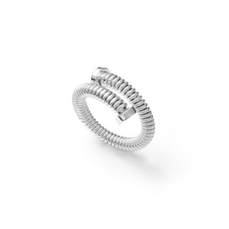 UNOAERRE Anello chiodo argentato