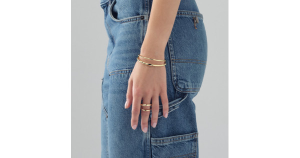 UNOAERRE Bracciale Line dorato