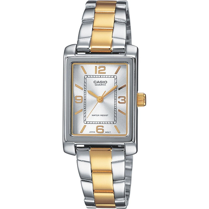 CASIO Orologio analogico bicolor