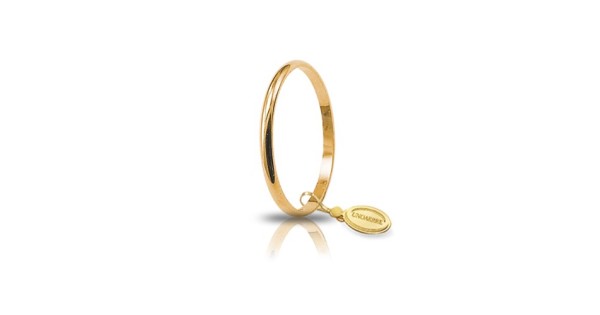 UNOAERRE Fede Francesina in oro giallo