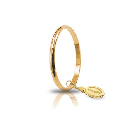 UNOAERRE Fede Francesina in oro giallo