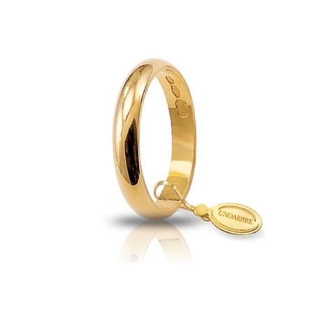 UNOAERRE Fede Francesina in oro giallo