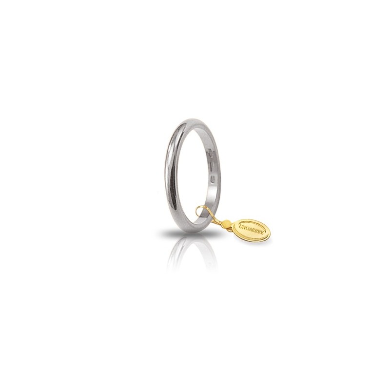 UNOAERRE Fede Francesina in oro bianco