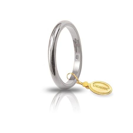UNOAERRE Fede Francesina in oro bianco