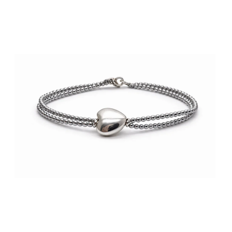 Bracciale spadino San Valentino cuore big