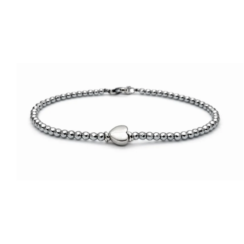 Bracciale spadino San Valentino cuoricino