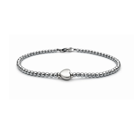 Bracciale spadino San Valentino cuoricino