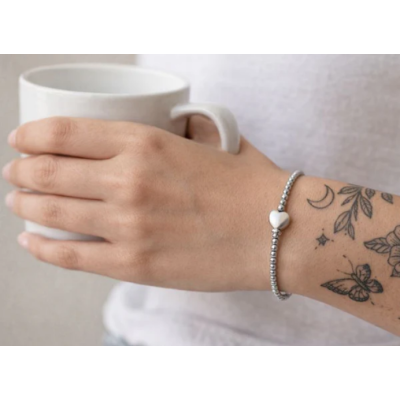 Bracciale spadino San Valentino cuoricino