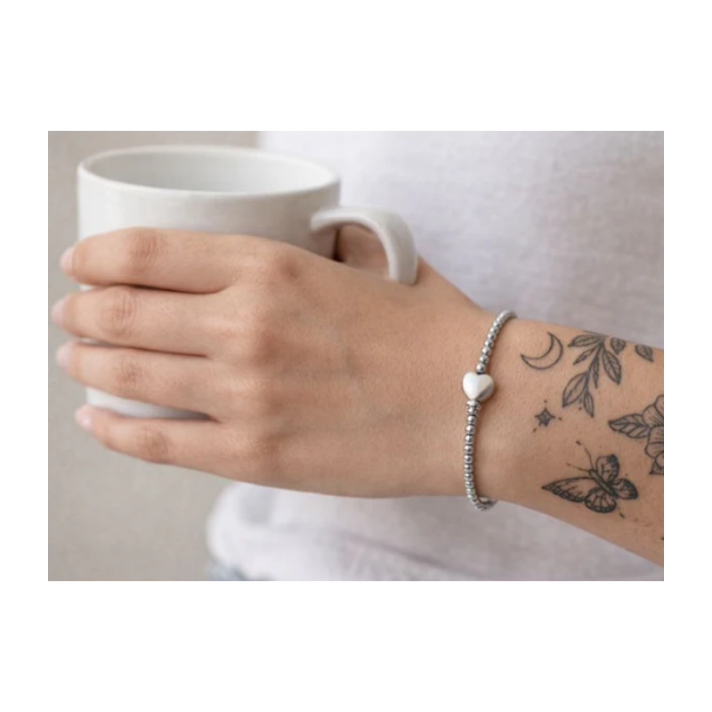 Bracciale spadino San Valentino cuoricino
