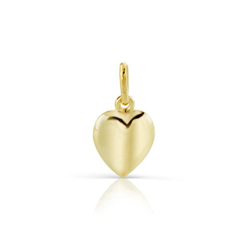UNOAERRE CIONDOLO CUORE ORO GIALLO 9 KT