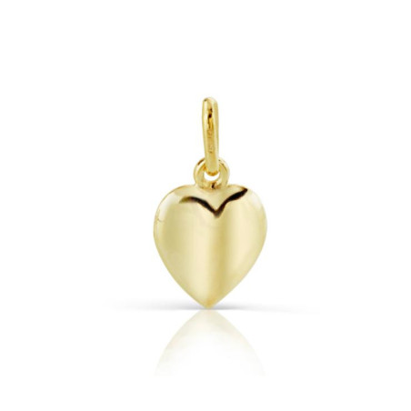 UNOAERRE CIONDOLO CUORE ORO GIALLO 9 KT