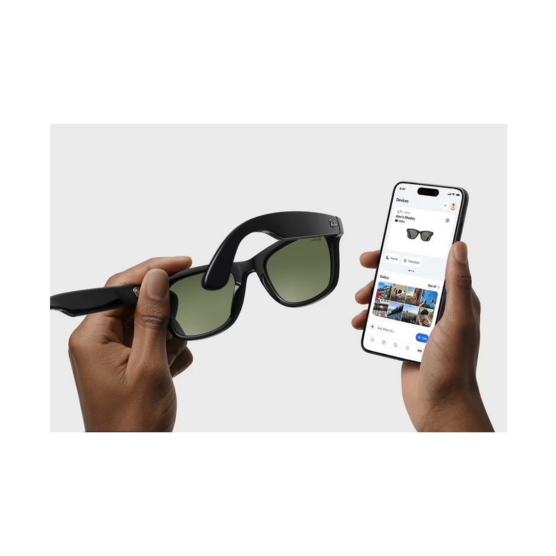 RAYBAN META BLAYZER OPTICS GEN 2 TRASPARENTE NERO