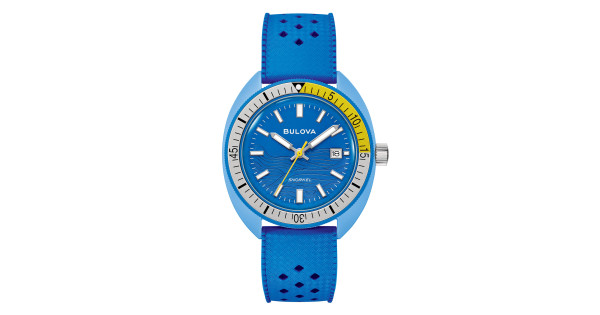 BULOVA SNORKEL BLUE TANG FISH