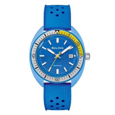 BULOVA SNORKEL BLUE TANG FISH