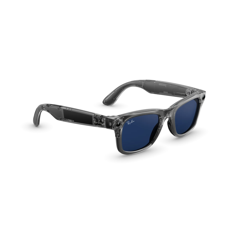 RAYBAN META AI Wayfarer 4012 GEN 2 FOTOCROMATICO TRANSPARENT GREY