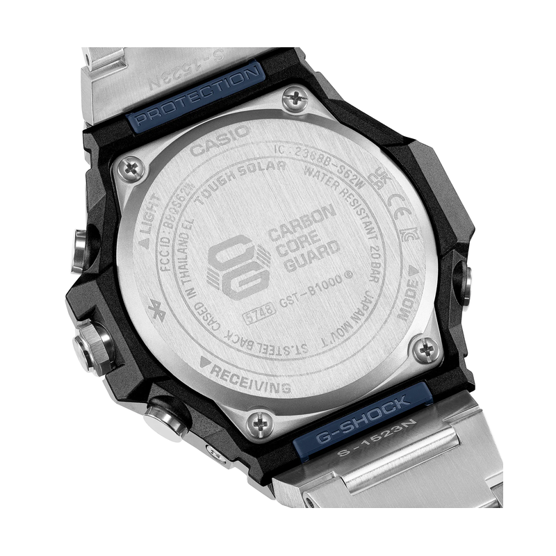 CASIO G-STEEL SERIE GST QUADRANTE BLU