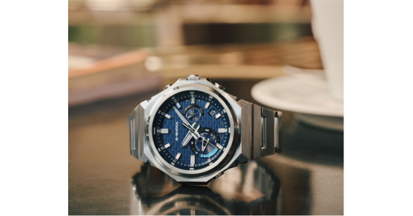 CASIO G-STEEL SERIE GST QUADRANTE BLU