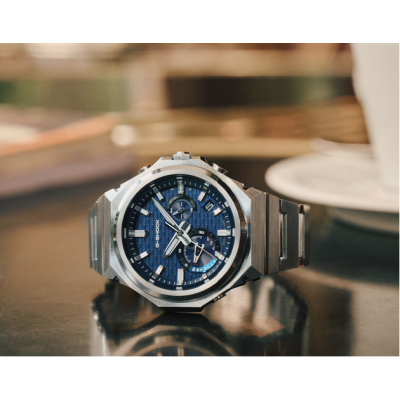 CASIO G-STEEL SERIE GST QUADRANTE BLU