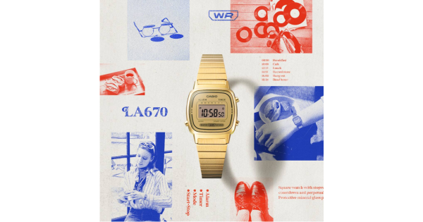 CASIO VINTAGE MINI DORATO