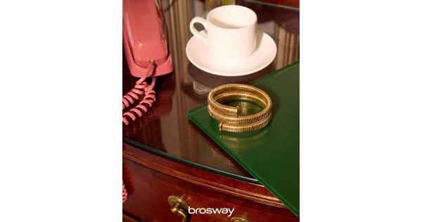BROSWAY BRACCIALE WEAVE TUBOGAS dorato