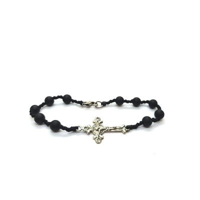 SPADARELLA BRACCIALE ROSARIO ONICE