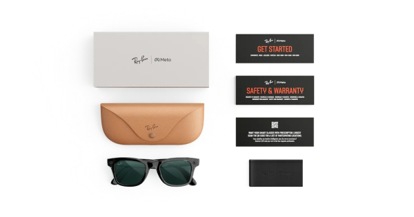 RAYBAN META AI Wayfarer 4011 GEN 3 FOTOCROMATICO TRANSPARENT BLACK