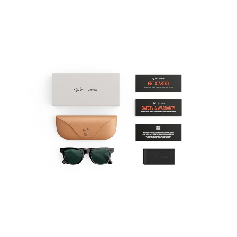 RAYBAN META AI Wayfarer 4011 GEN 3 FOTOCROMATICO TRANSPARENT BLACK