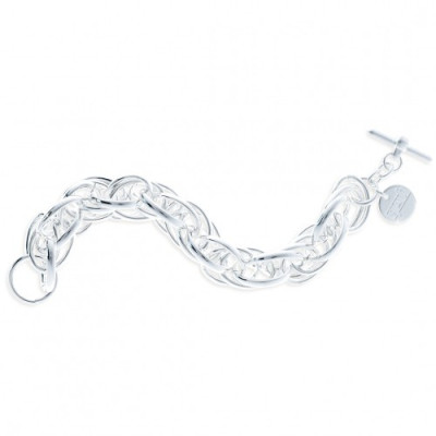 UNOAERRE Bracciale in Bronzo Bianco