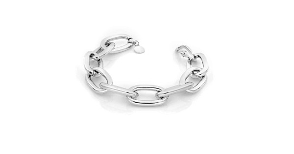 UNOAERRE Bracciale ad Anelle Bianco